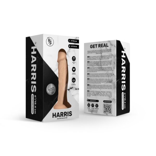 Real Fantasy Deluxe - Harris Realistische Dildo - 15 cm - Afbeelding 2
