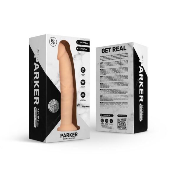 Real Fantasy Deluxe - Parker Realistische Dildo - 18 cm - Afbeelding 2