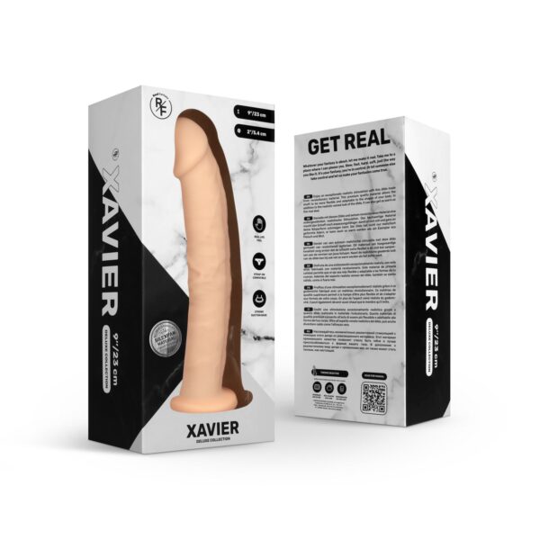 Real Fantasy Deluxe - Xavier Realistische Dildo - 23 cm - Afbeelding 2