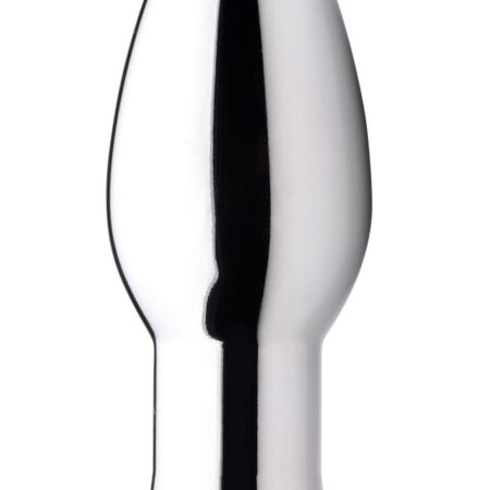 Chrome Blast Oplaadbare Buttplug Met Afstandsbediening - Klein