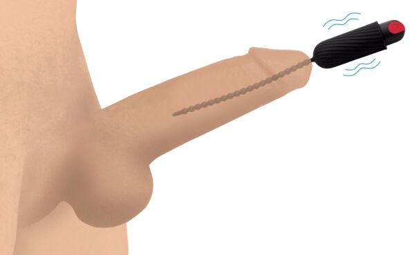 Dark Chain Oplaadbare Dilator Met Afstandsbediening - Zwart - Afbeelding 3