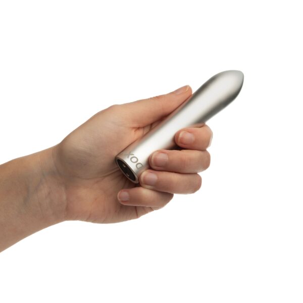 Doxy Aluminium Bullet Vibrator - Zilver - Afbeelding 3