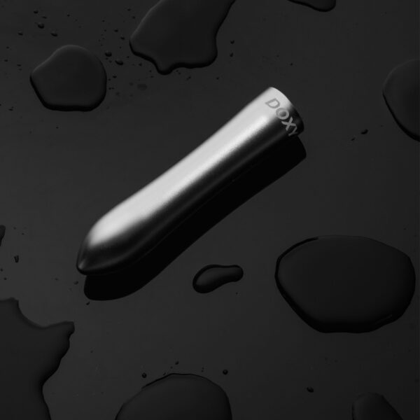 Doxy Aluminium Bullet Vibrator - Zilver - Afbeelding 4