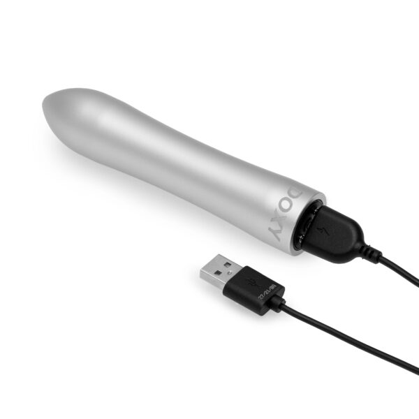 Doxy Aluminium Bullet Vibrator - Zilver - Afbeelding 5
