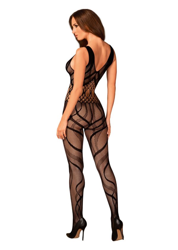 Sexy Catsuit - Zwart - Afbeelding 2