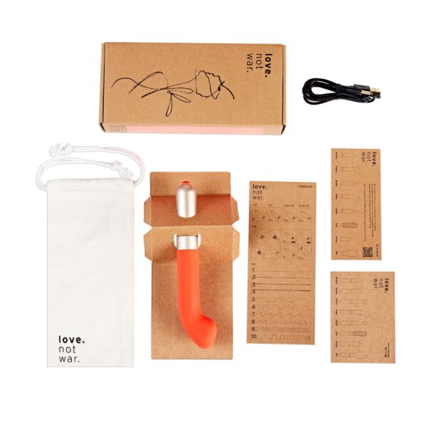 Love Not War - Liebe Orange - Afbeelding 5