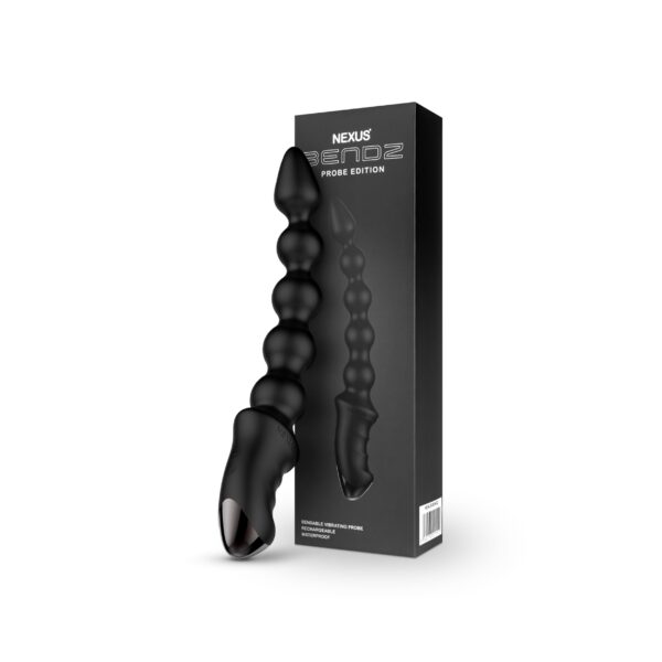 Nexus - Bendz Vibrerende Anaal Ketting - Zwart - Afbeelding 4