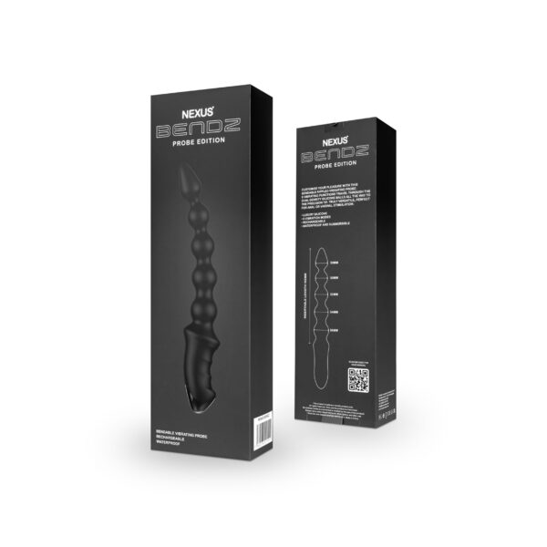 Nexus - Bendz Vibrerende Anaal Ketting - Zwart - Afbeelding 5