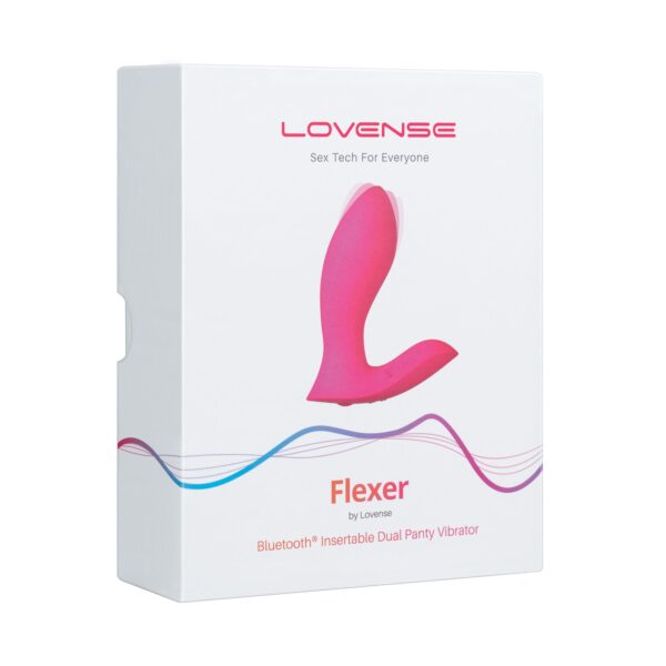 Lovense - Flexer Inbrengbare Dubbele Panty Vibrator - Afbeelding 7