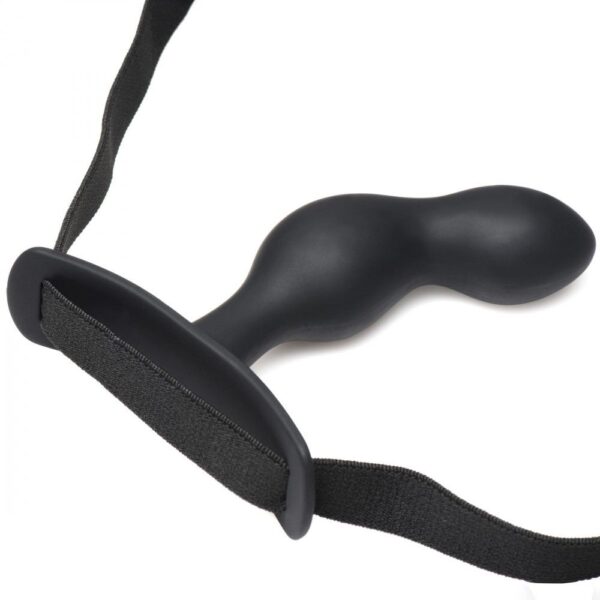 P-Spot Plugger Anaalplug met Harnas & Afstandsbediening - Afbeelding 8