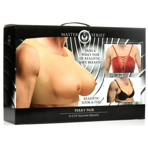 Perky Paar D-Cup Siliconen Borsten - Afbeelding 5