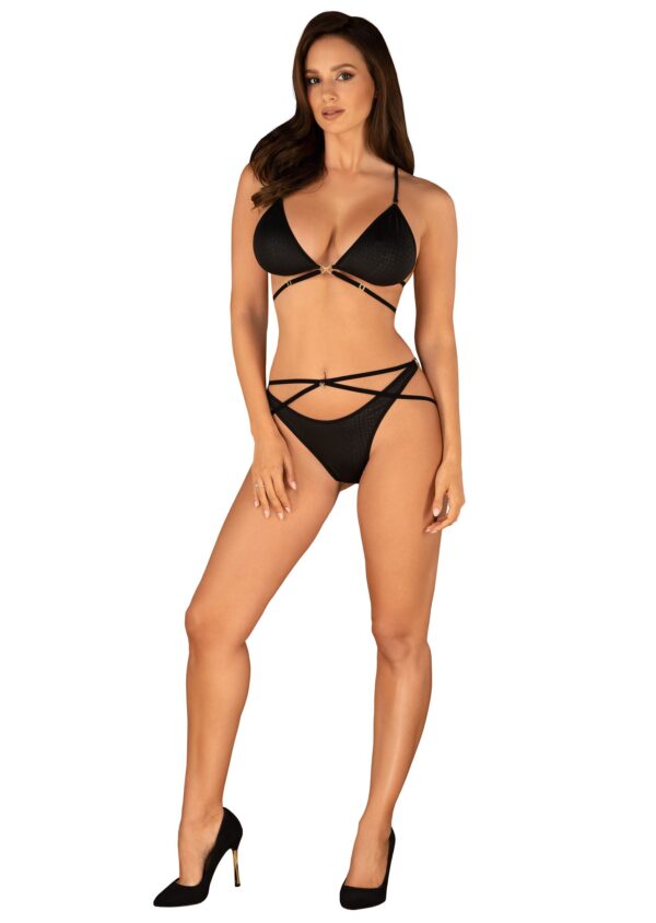 Cobra Nive Lingerie Set - Zwart - Afbeelding 5