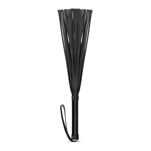 Kunstleren Flogger - Zwart - Afbeelding 4