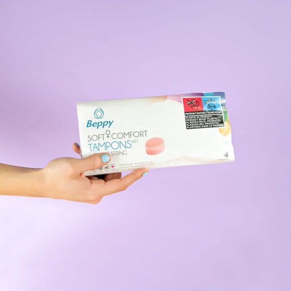 Beppy Soft + Comfort Tampons WET - 4 stuks - Afbeelding 4