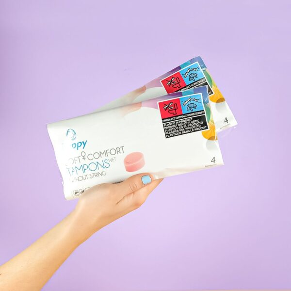 Beppy Soft + Comfort Tampons WET - 8 stuks - Afbeelding 3