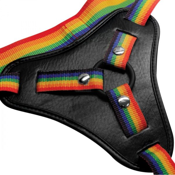 Take the Rainbow Universeel Strap-on Harnas - Afbeelding 2