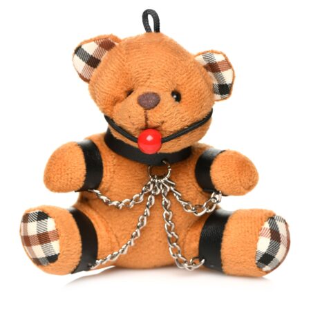 Gagged Teddy Bear Sleutelhanger