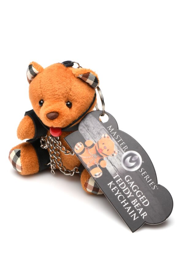 Gagged Teddy Bear Sleutelhanger - Afbeelding 4