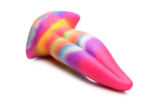 Glow-in-the-dark Unicorn Tongue Dildo - Afbeelding 4