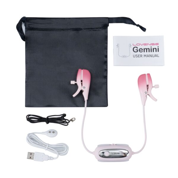 Lovense - Gemini Vibrerende Tepelklemmen App Controlled - Afbeelding 4