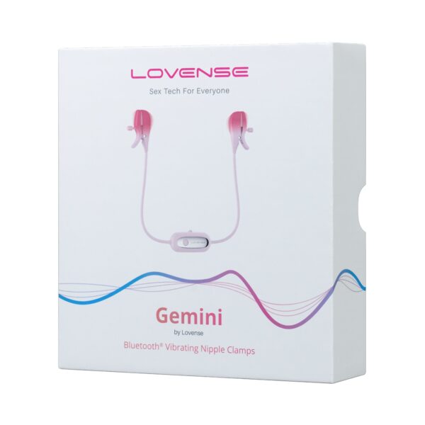 Lovense - Gemini Vibrerende Tepelklemmen App Controlled - Afbeelding 6