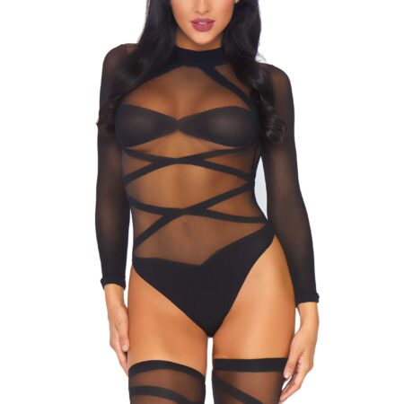 Truth Or Dare Body & Kousen Set - Zwart