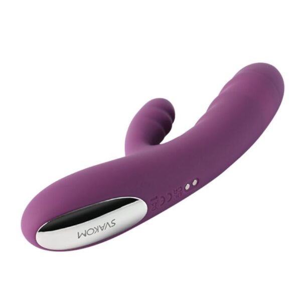 SVAKOM - Avery Krachtige Stotende Vibrator - Lila - Afbeelding 4