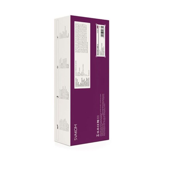 SVAKOM - AMY 2 G-Spot & Clitorale Vibrator - Paars - Afbeelding 6