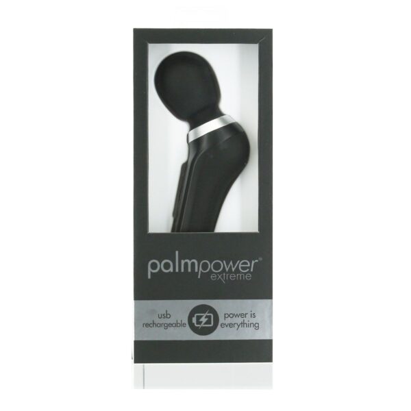 Palm Power -  Extreme Wand Vibrator - Zwart - Afbeelding 10