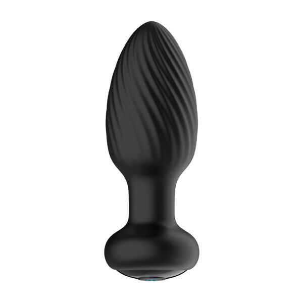 Nexus - Tornado Roterende Butt Plug - Zwart - Afbeelding 2