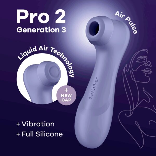 Satisfyer Pro 2 Generation 3 - Lila - Afbeelding 7