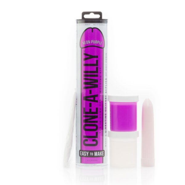 Clone-A-Willy Kit - Neon Paars - Afbeelding 2