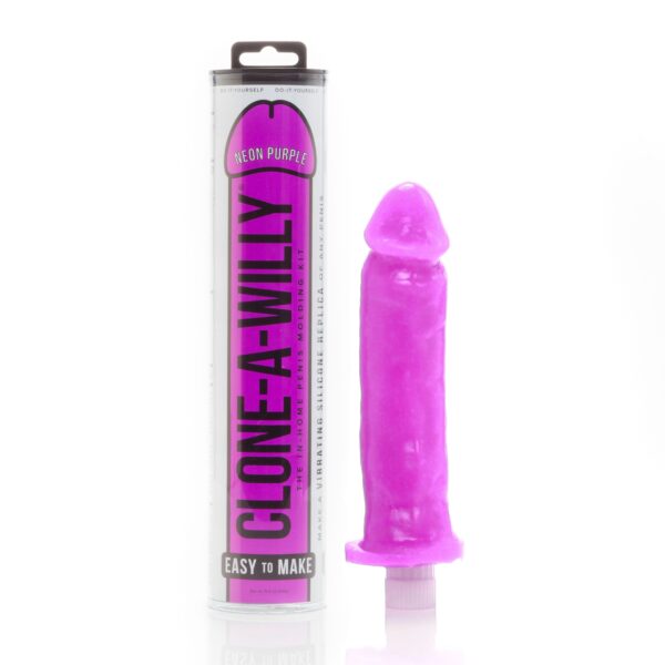 Clone-A-Willy Kit - Neon Paars - Afbeelding 3