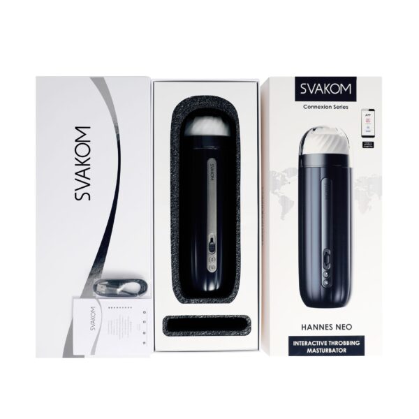 Svakom - Hannes Neo Interactive Masturbator App Controlled - Afbeelding 2