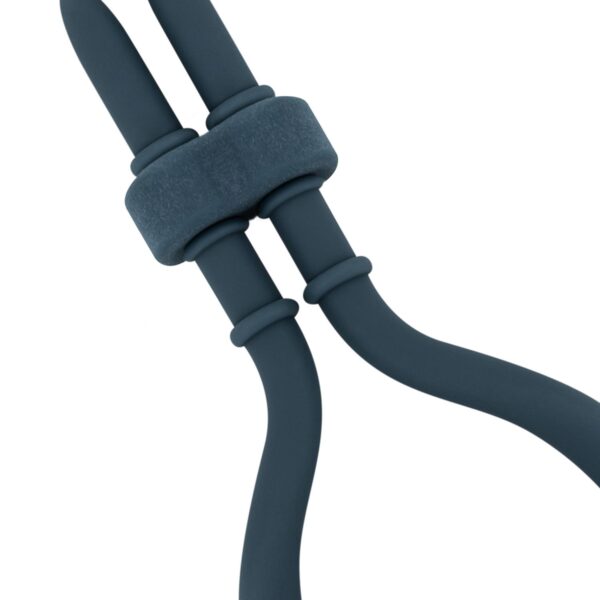 Boners Verstelbare Cockring - Blauw - Afbeelding 11