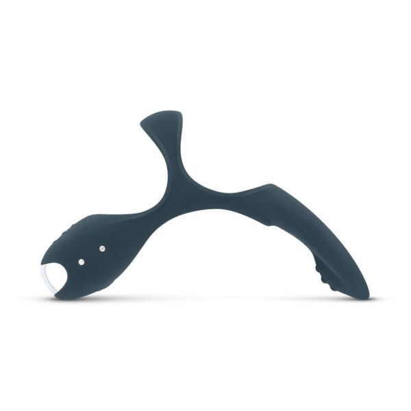 Boners Triple Cockring - Blauw - Afbeelding 8