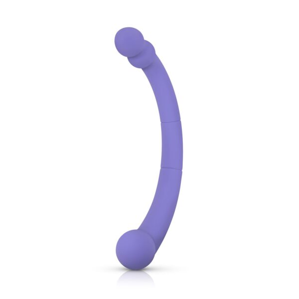 Good Vibes Only - Double End Vibrator Leah - Paars - Afbeelding 2