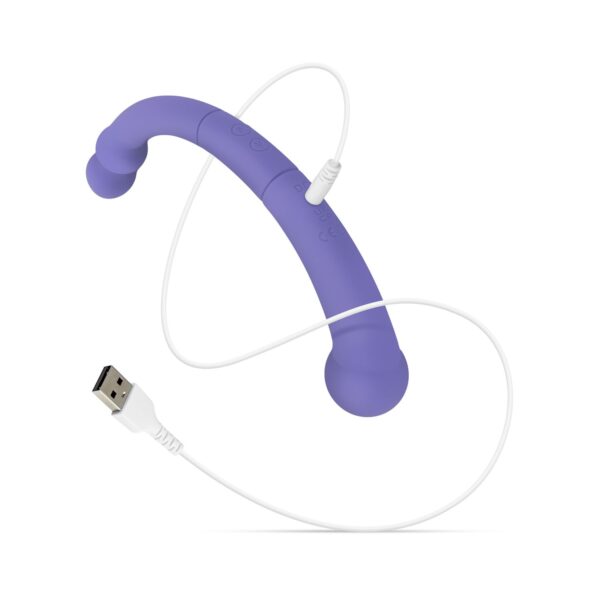 Good Vibes Only - Double End Vibrator Leah - Paars - Afbeelding 13