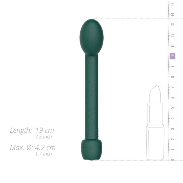Gløv - Zora Eco G-spot Vibrator - Groen - Afbeelding 8