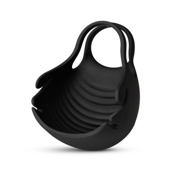 Vibrerende Balzak en Cockring - Zwart - Afbeelding 4