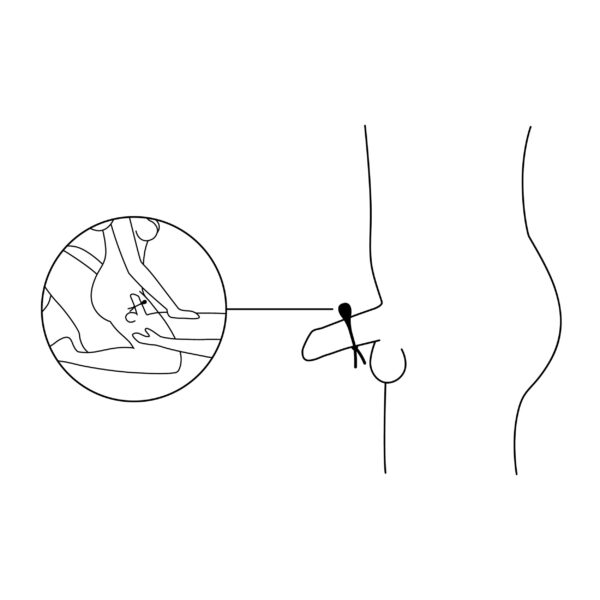 Nexus - Forge Vibrerende Lasso Cockring - Afbeelding 3