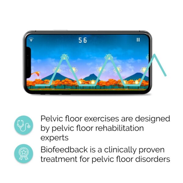Perifit Care Bekkenbodem Trainer App Controlled - Roze - Afbeelding 7