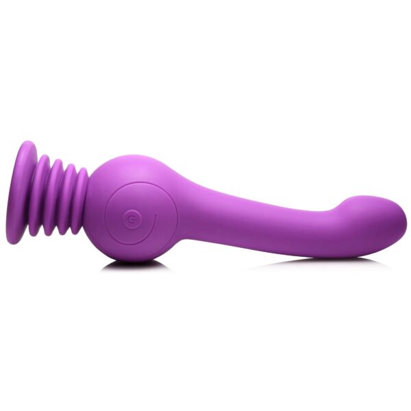 IN Shaking Siliconen Stimulator - Paars - Afbeelding 2