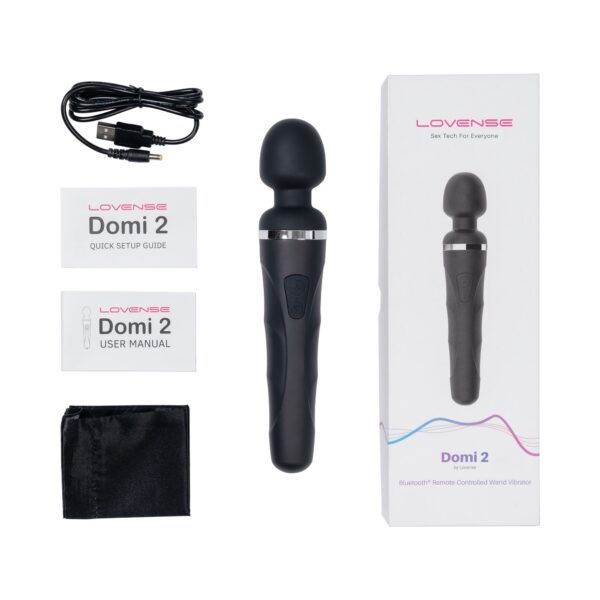 Lovense - Domi 2 Mini Wand Vibrator - Afbeelding 4