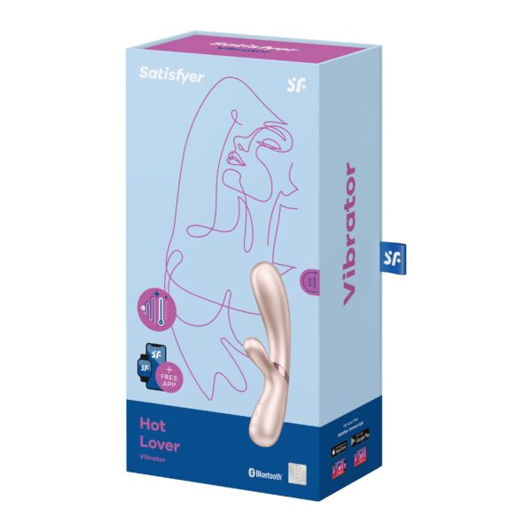 Satisfyer Hot Lover Connect App - Zilver Champagne - Afbeelding 6