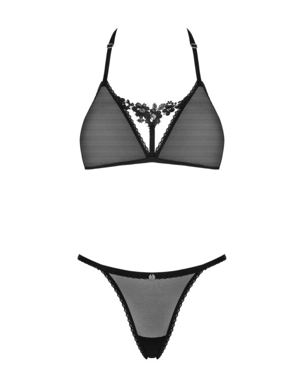 Celia Noir - Doorzichtige Set - Zwart - Afbeelding 4