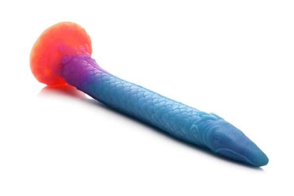 Glow-in-the-Dark Dragon Siliconen Anaal Dildo - Afbeelding 2
