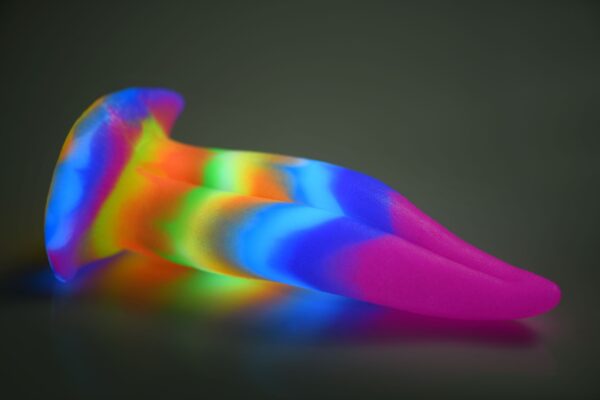 Glow-in-the-dark Unicorn Tongue Dildo - Afbeelding 5