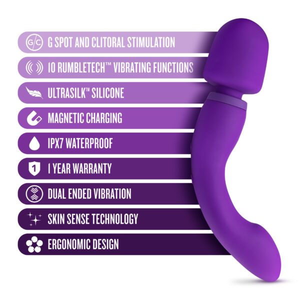 Wellness - Dual Sense Vibrator - Paars - Afbeelding 4