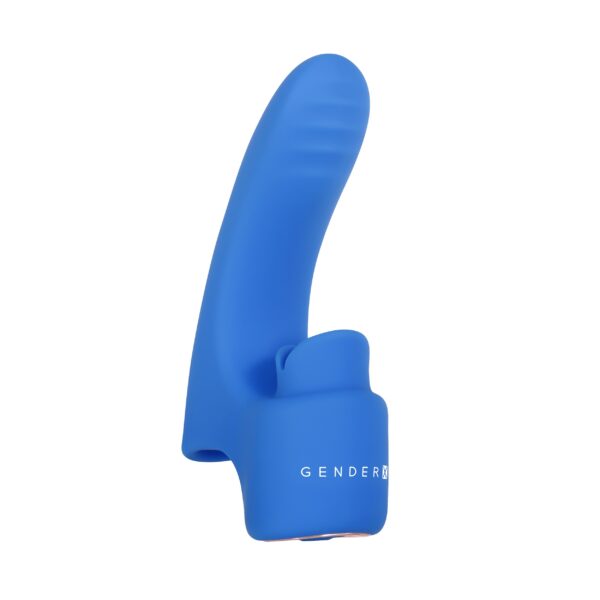 Evolved - Flick It Vinger Vibrator - Blauw - Afbeelding 2